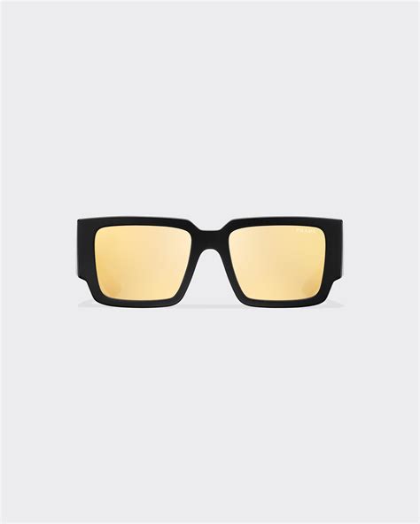 prada sunglasses gold mirror|prada sunglasses square frames.